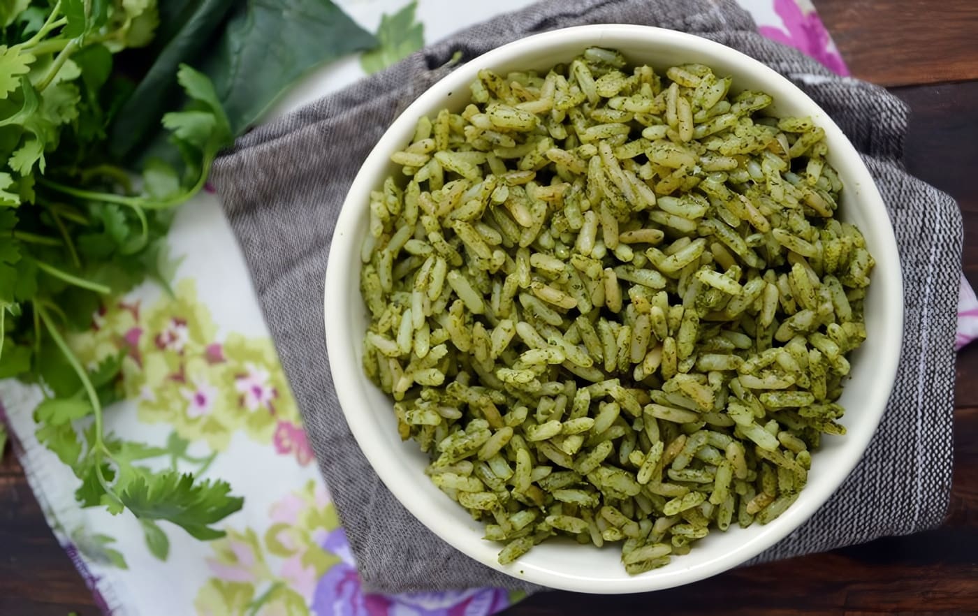 arroz verde