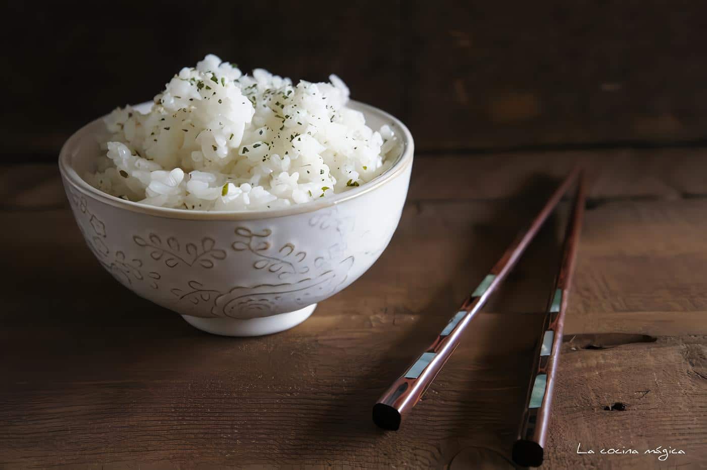 Arroz en Microondas