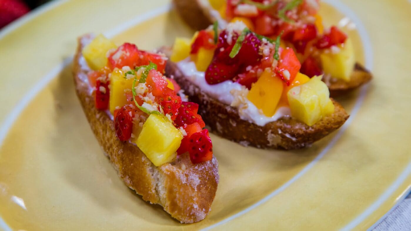 Bruschetta Tropical