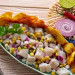 Ceviche peruano de pescado