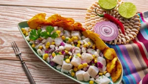 Ceviche Peruano de Pescado