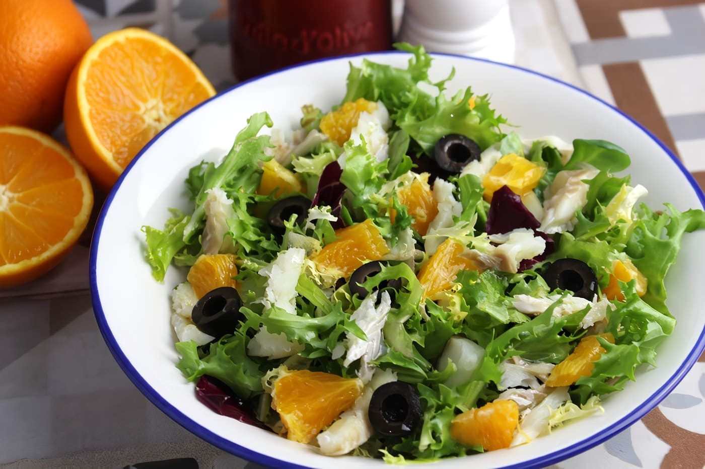 Ensalada a la Naranja