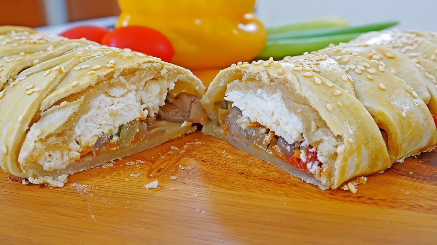 Strudel de Berenjenas