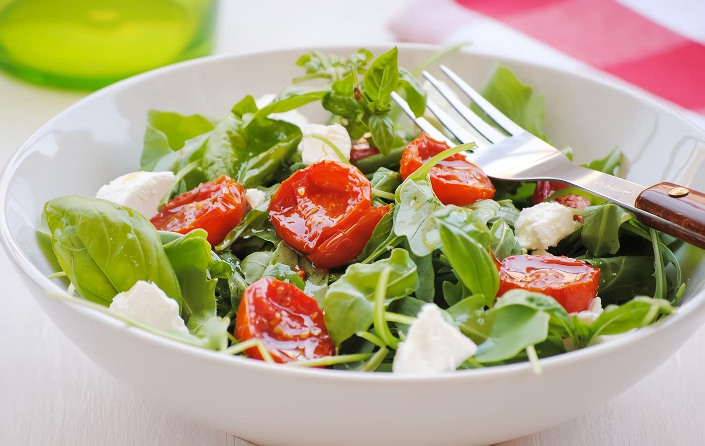 Ensalada de Queso y Tomate