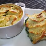 Gratinado de acelgas y papas
