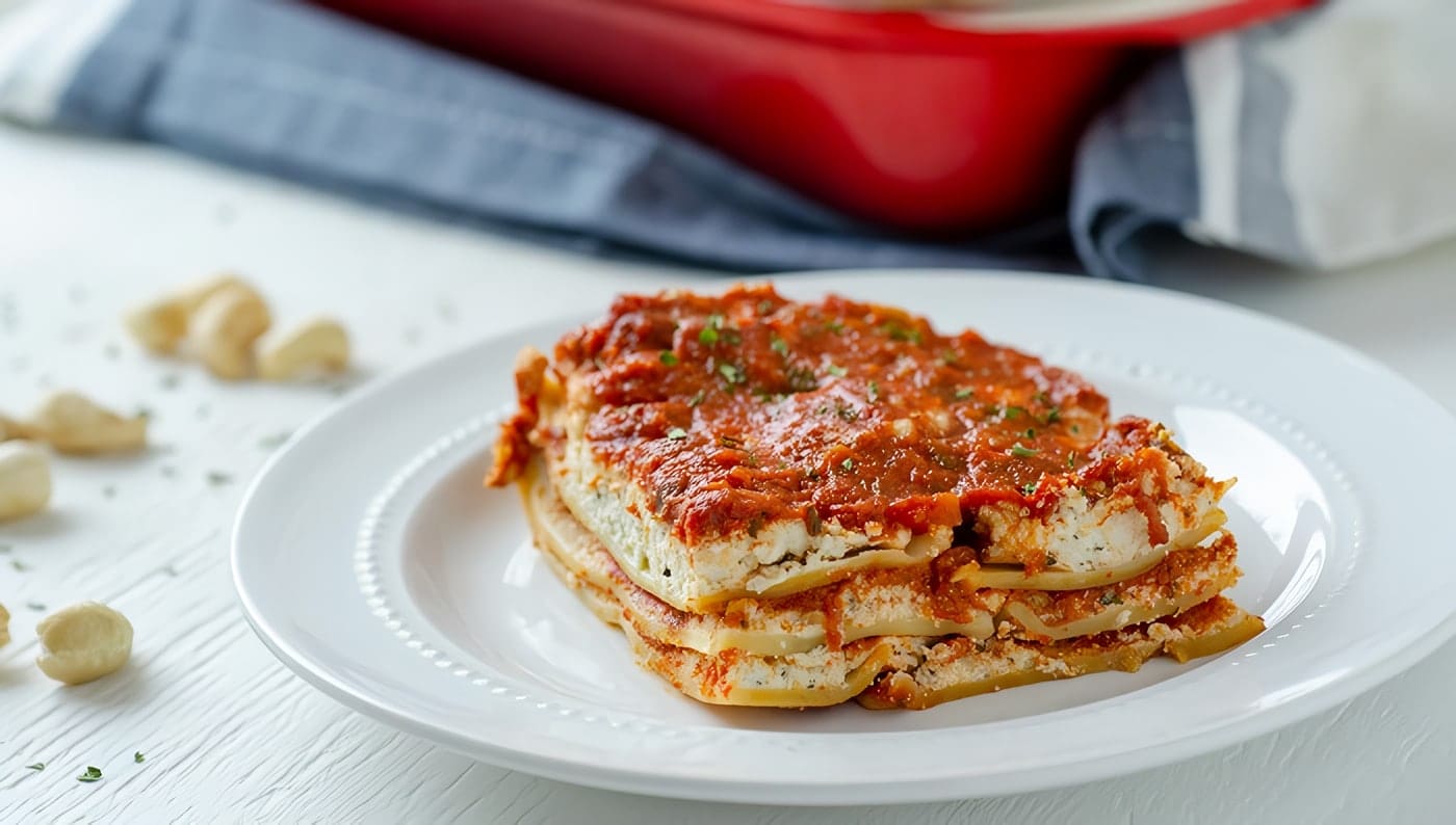 Lasagna de tofu