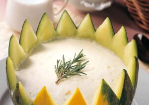 Melon con Yogurt