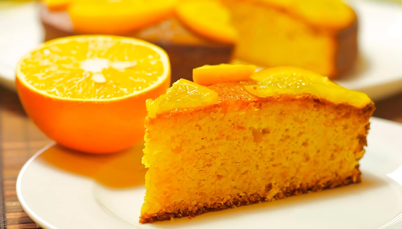 Pastel de naranja