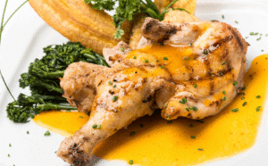 Pollo Marinado en Naranja