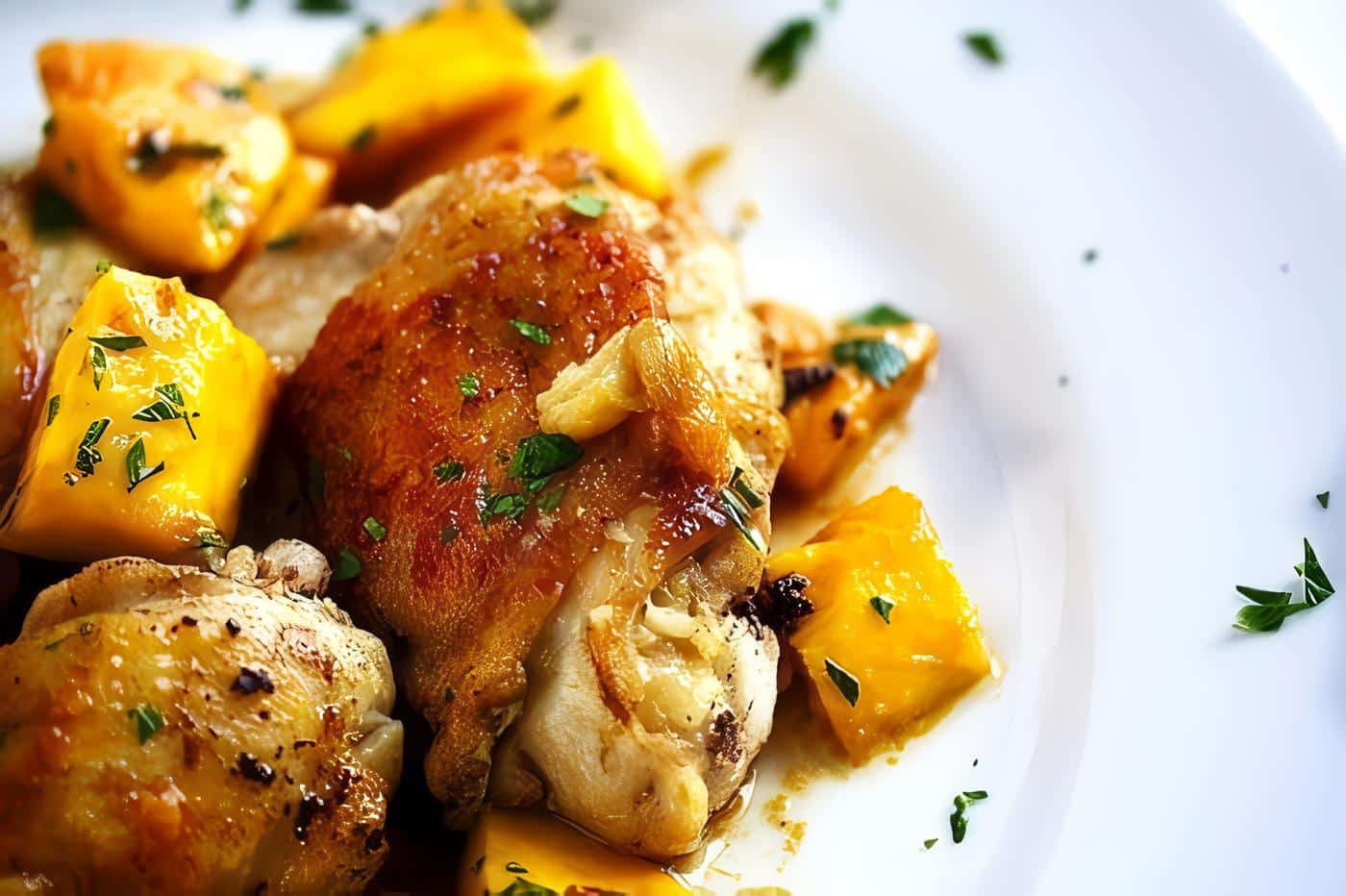 Pollo con Mango