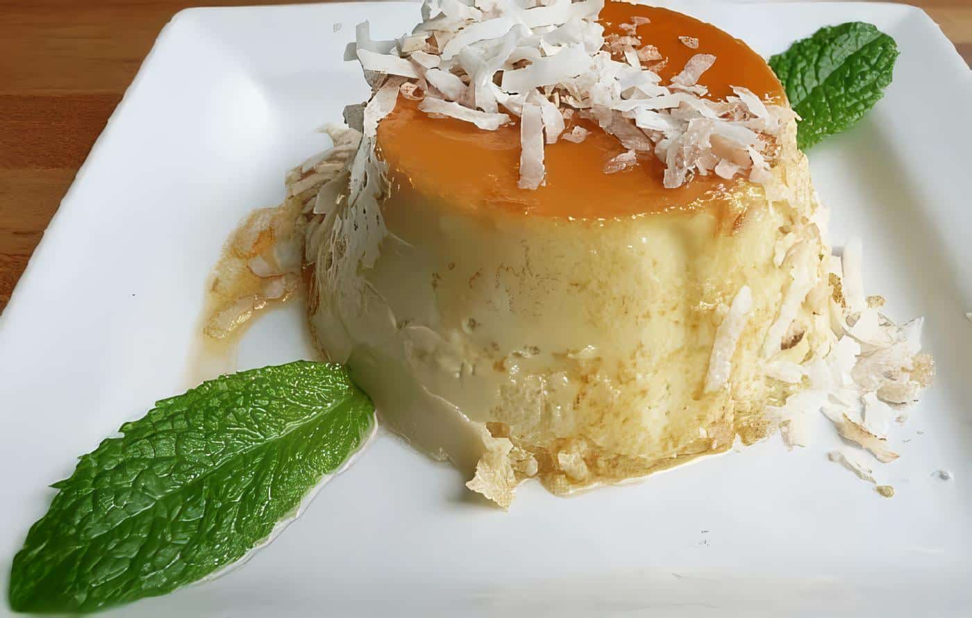 Flan de coco