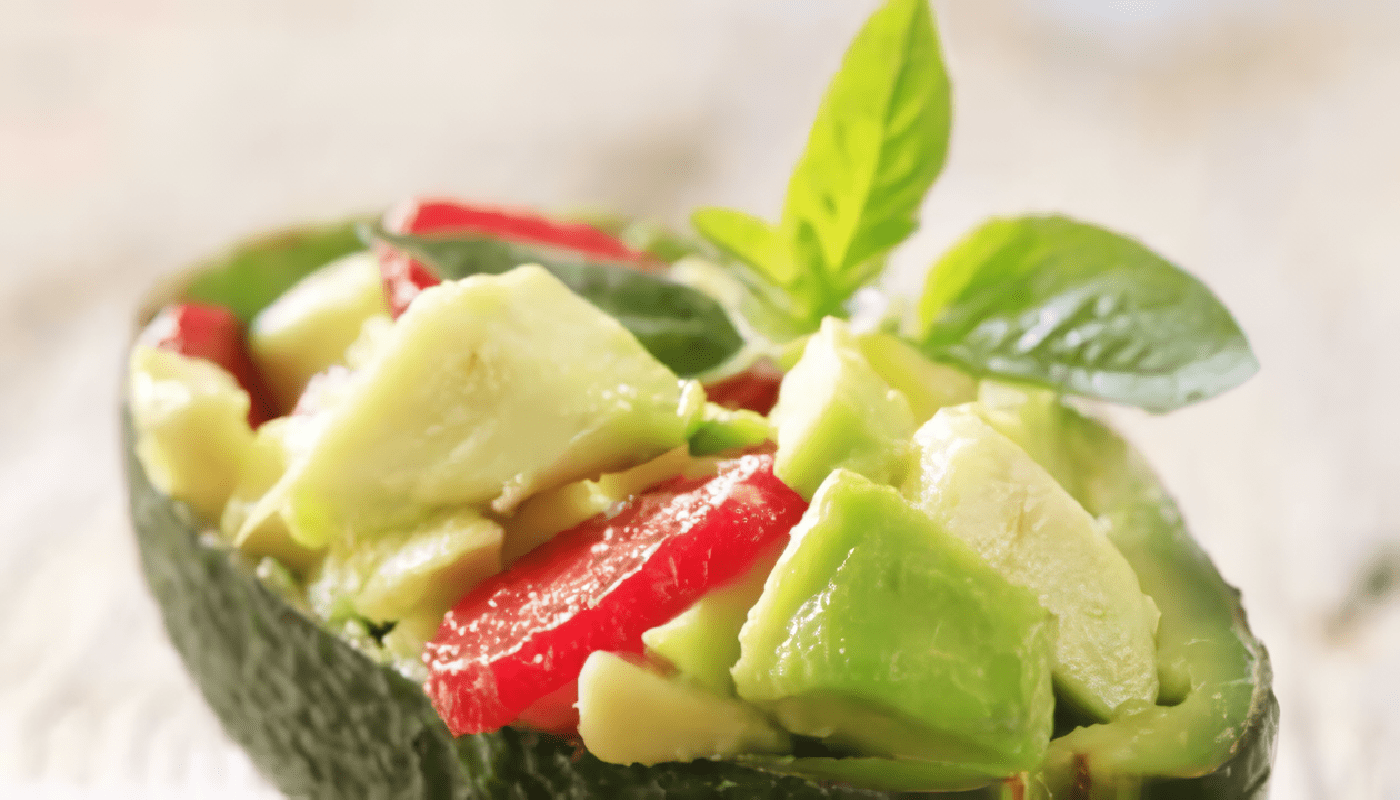 Ensalada de Aguacate y Fresa