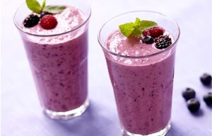 Smoothie de Mora y Durazno