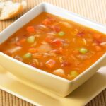 Sopa de cangrejo al microondas
