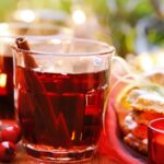 Coctel de cítricos en té sin licor
