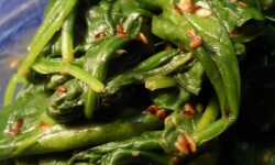 Espinaca con Raíces Chinas