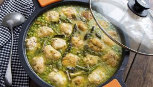 Albóndigas de Merluza en Salsa Verde