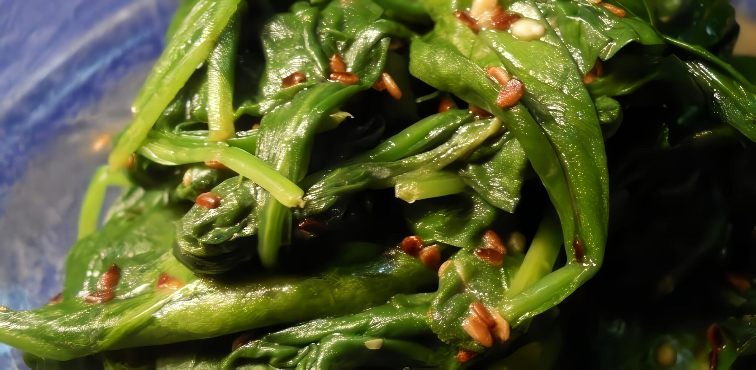 Ensalada de espinacas con Prosciutto