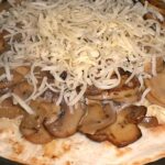 Quesadillas de champiñones con queso
