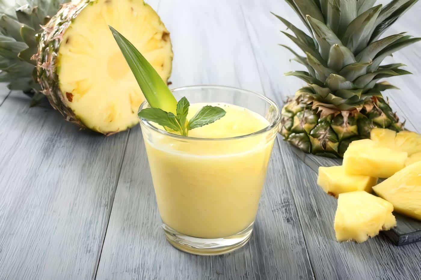 Batido de Piña y Coco