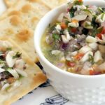 Ceviche de champiñones
