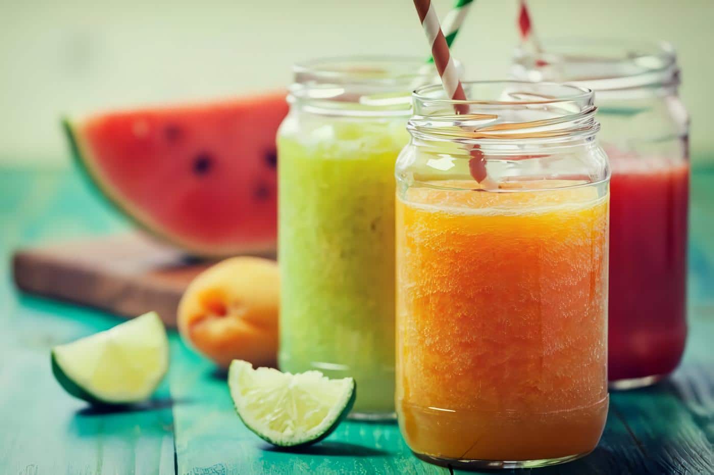 Batido de Zapote, Leche de Almendras y Chía