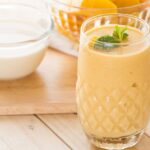 Batido de mango y frambuesa receta