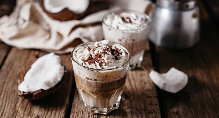 Frappé de Café con Coco