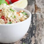 ensalada de atún y quinoa