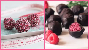 Receta de Trufas de Frambuesa