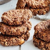 Galletas de chocolate y avena