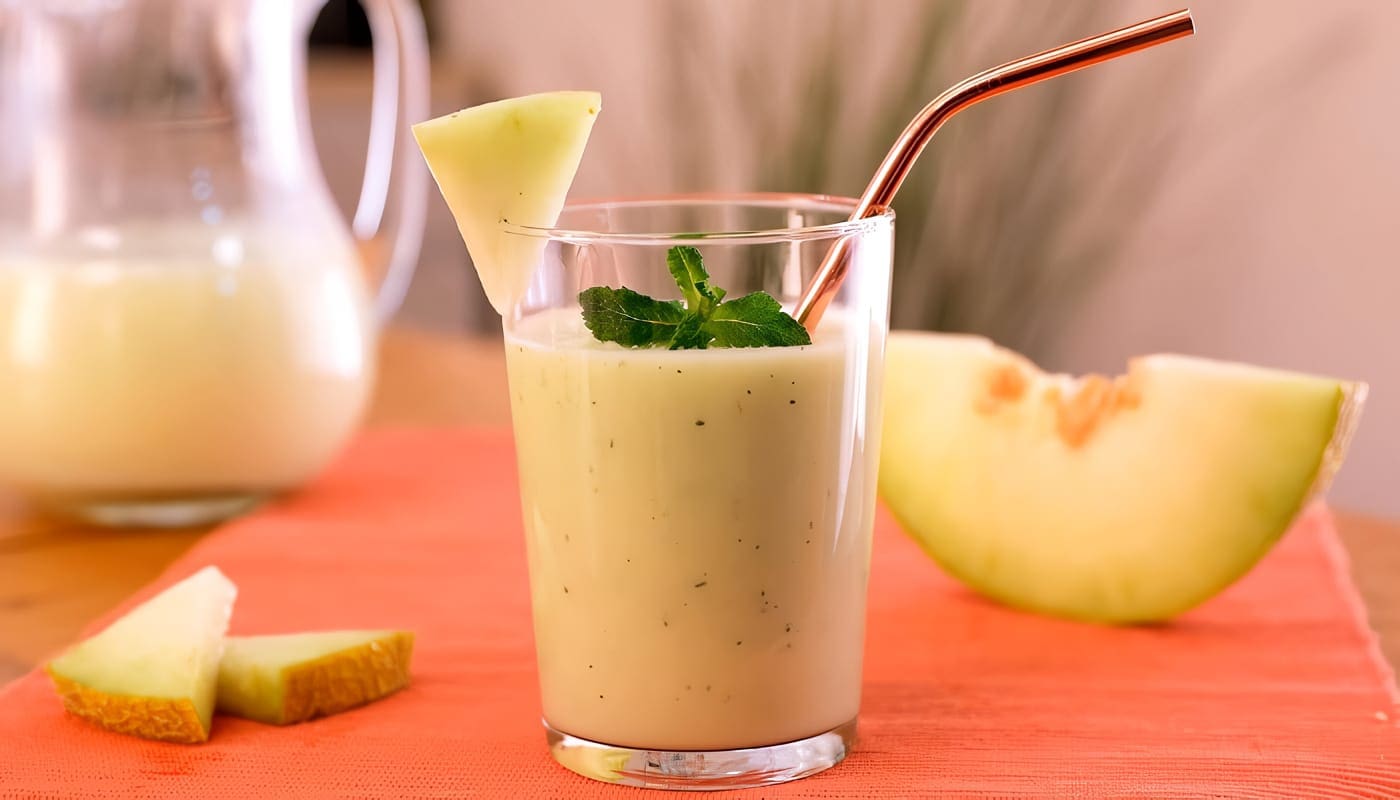 Batido de Melón con Avena