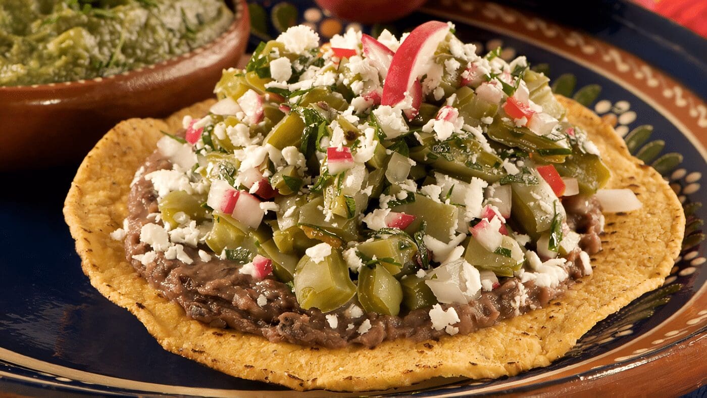 Tostadas de Nopal