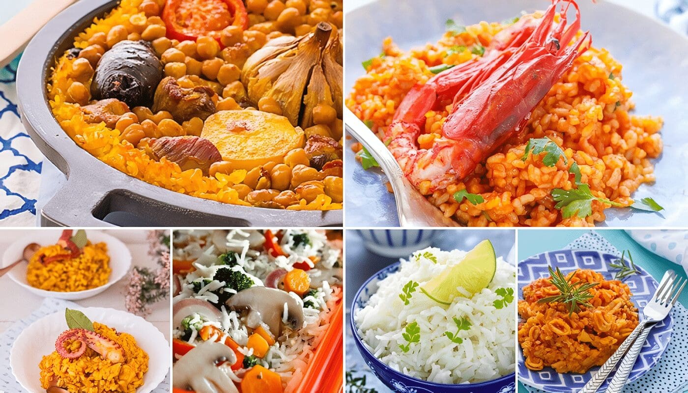 20 Deliciosas Recetas de Arroz de todo el Mundo