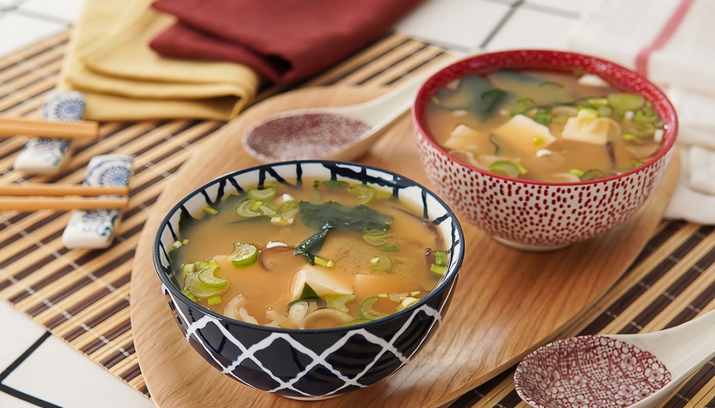 Receta de Arroz con sopa de Miso