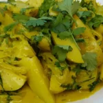 Papas con curry