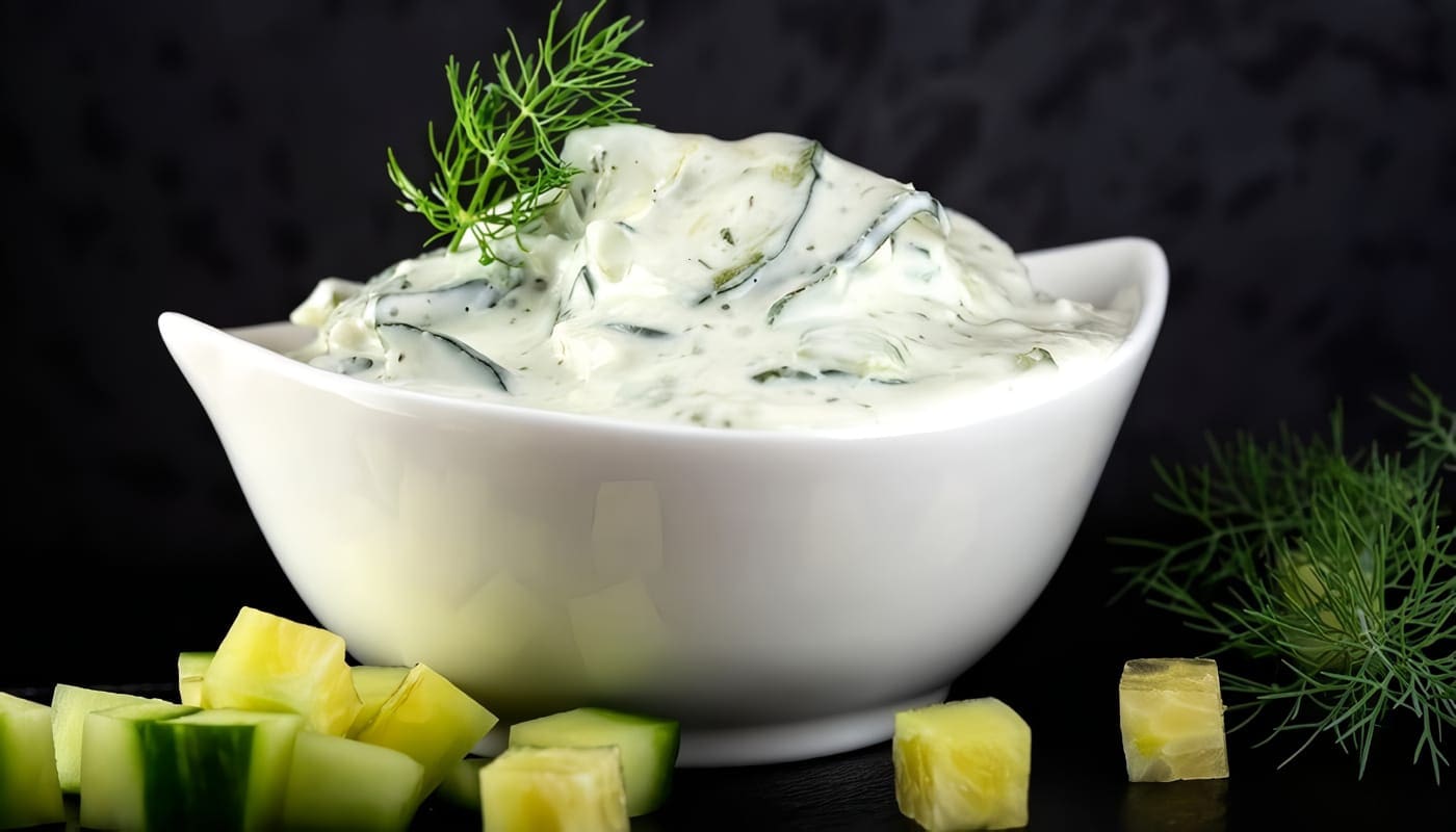 Ensalada de Pepino y Yogurt