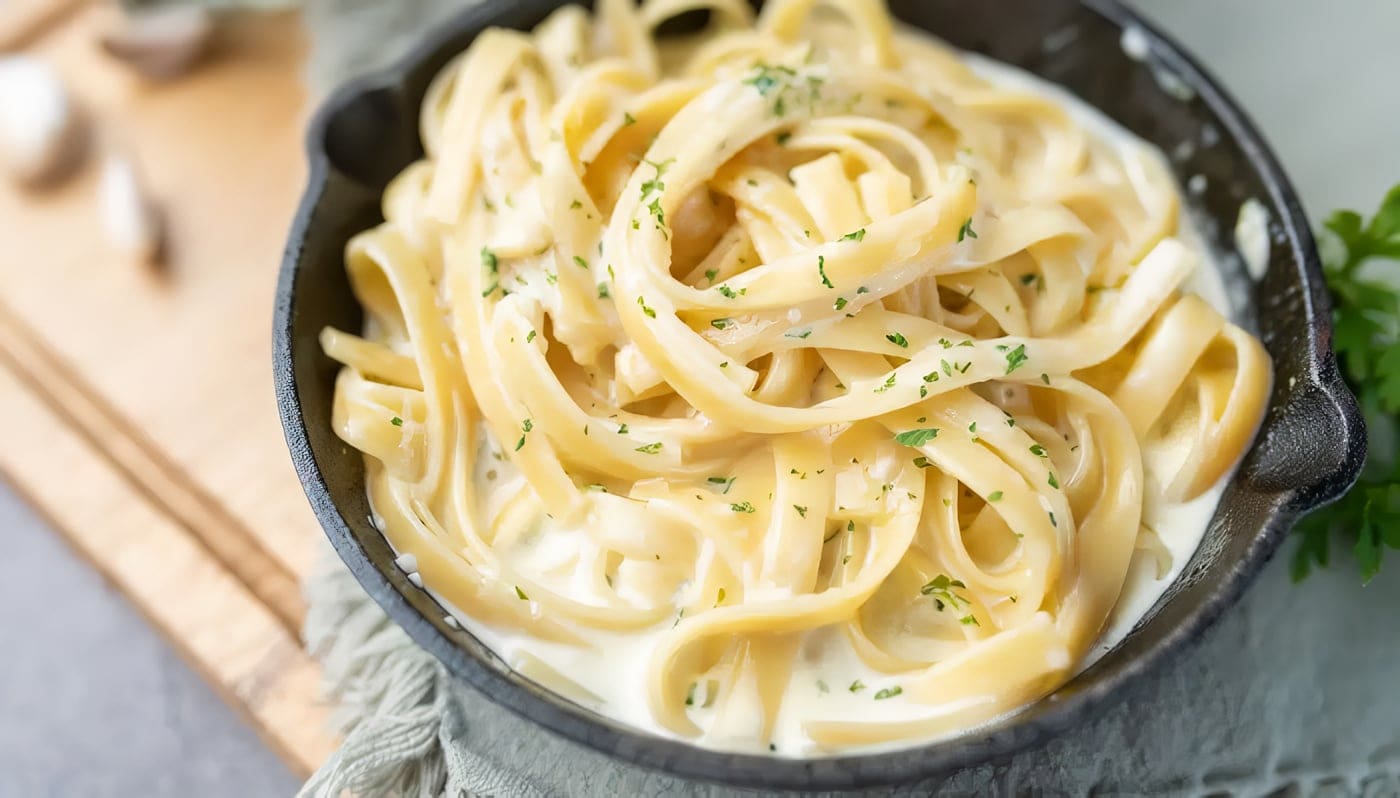 Receta de Salsa Alfredo casera