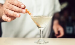 Cóctel de Crema de Whisky con Martini