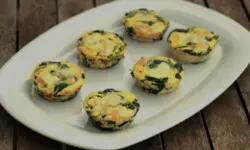 Mini Quiches de Espinacas y Queso