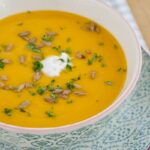 Sopa de Calabaza y Coco