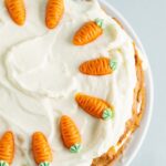 Pastel de Zanahoria con Crema de Queso