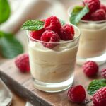 Panna Cotta de Vainilla y Frambuesa