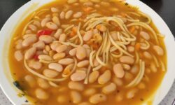 Porotos con rienda receta chile
