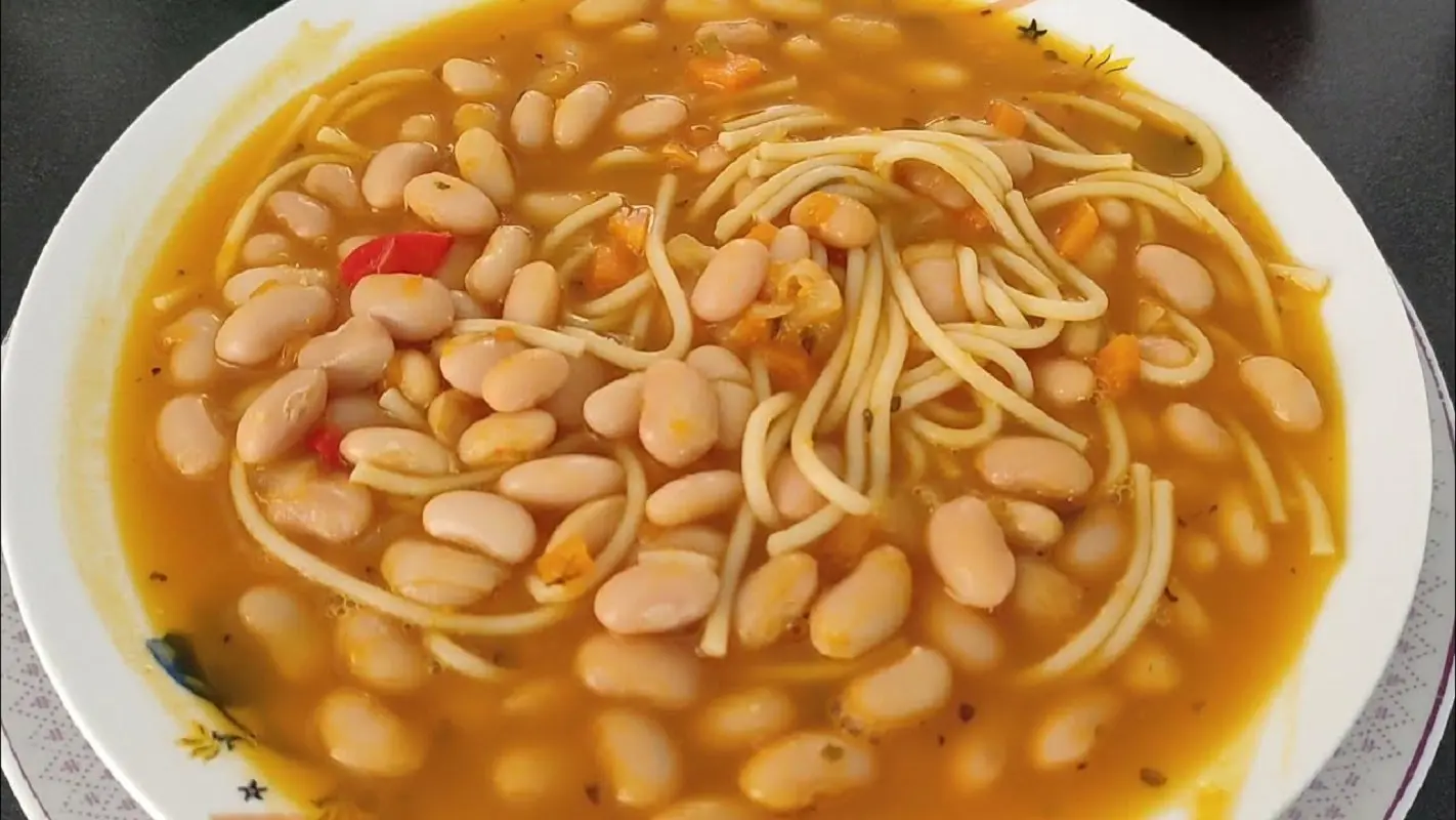 Porotos con rienda receta chile