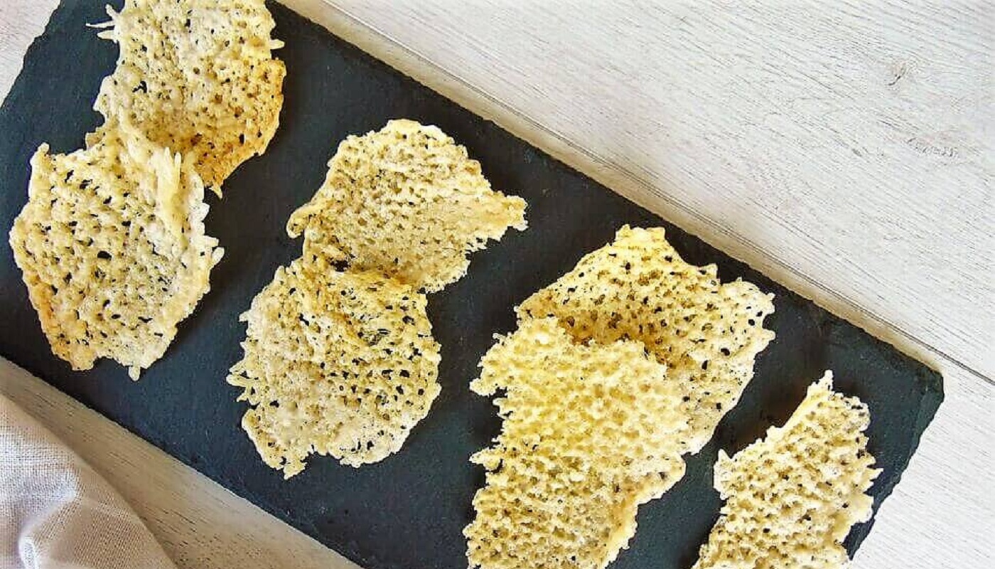 Chips de Parmesano al Horno