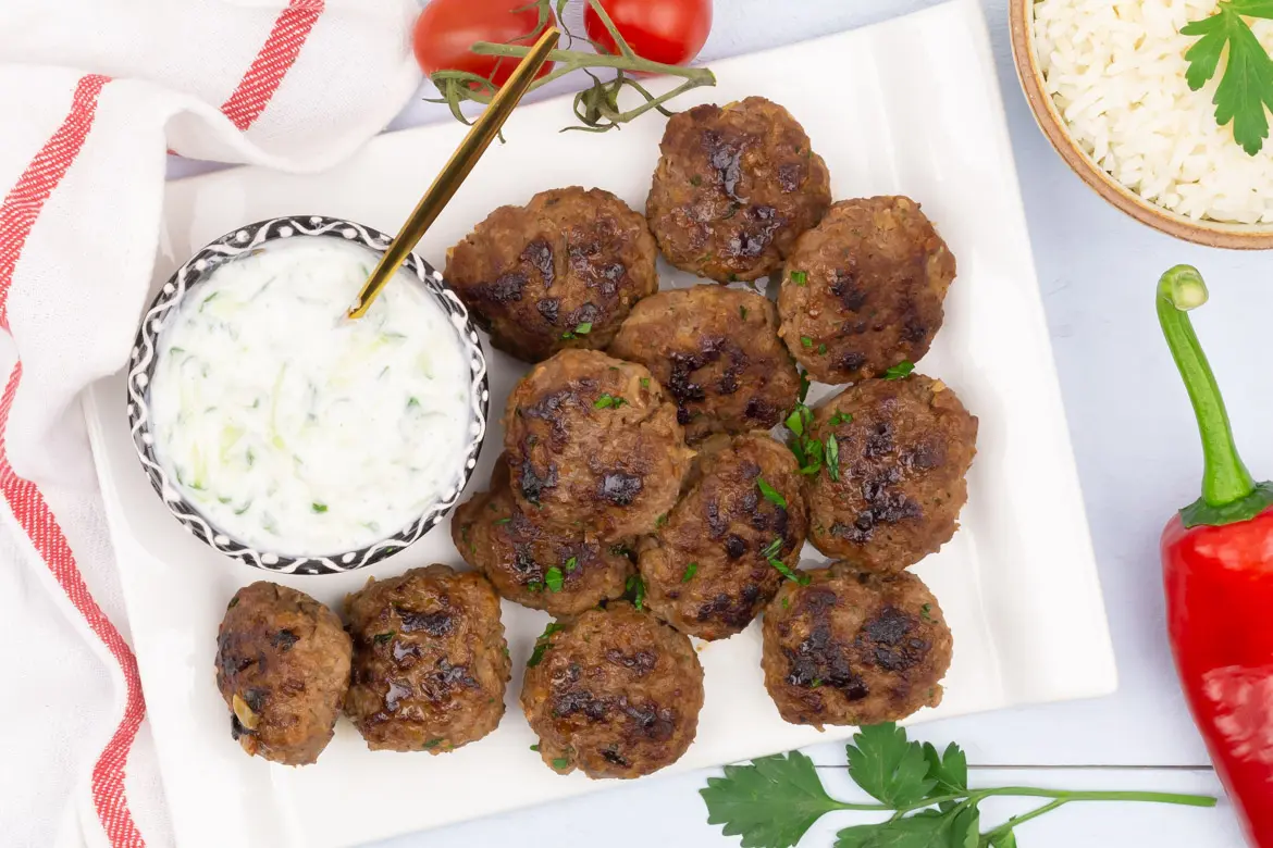 Köfte o albóndigas turcas