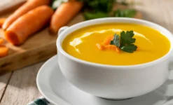 Sopa de Zanahoria y Jengibre