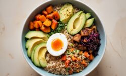 Bowl Vegetariano con Quinoa