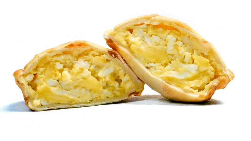 empanada con huevo